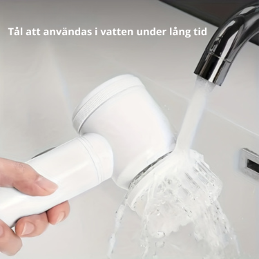 Elektrisk städborste med USB-laddning